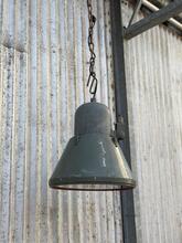 Industrial style Lamp in Iron and glass