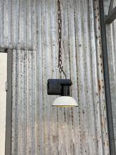 Wit lamp Industrieel stijl in Emaille,