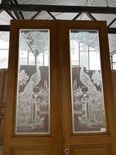 Deuren Antiek stijl in hout en glas, Europa 20e eeuw