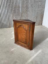 Antique style Antique cabinet in dark oak wood