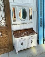 Antique style Antique commode in wood and stone