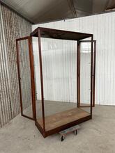 Antique style Display Cases in wood and glass