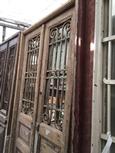 Vintage style Doors in Wood and Iron 19th Century