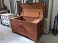 Antique style Trunk in wood, Europe 20e eeuw