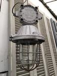 Lamps style Industrial in Cast aluminium with glass, Vintage