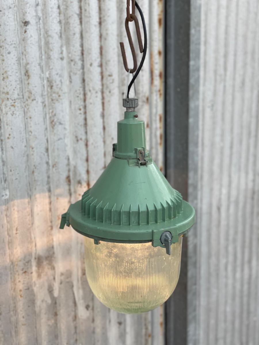 10+ Industrial Green bulb lamp