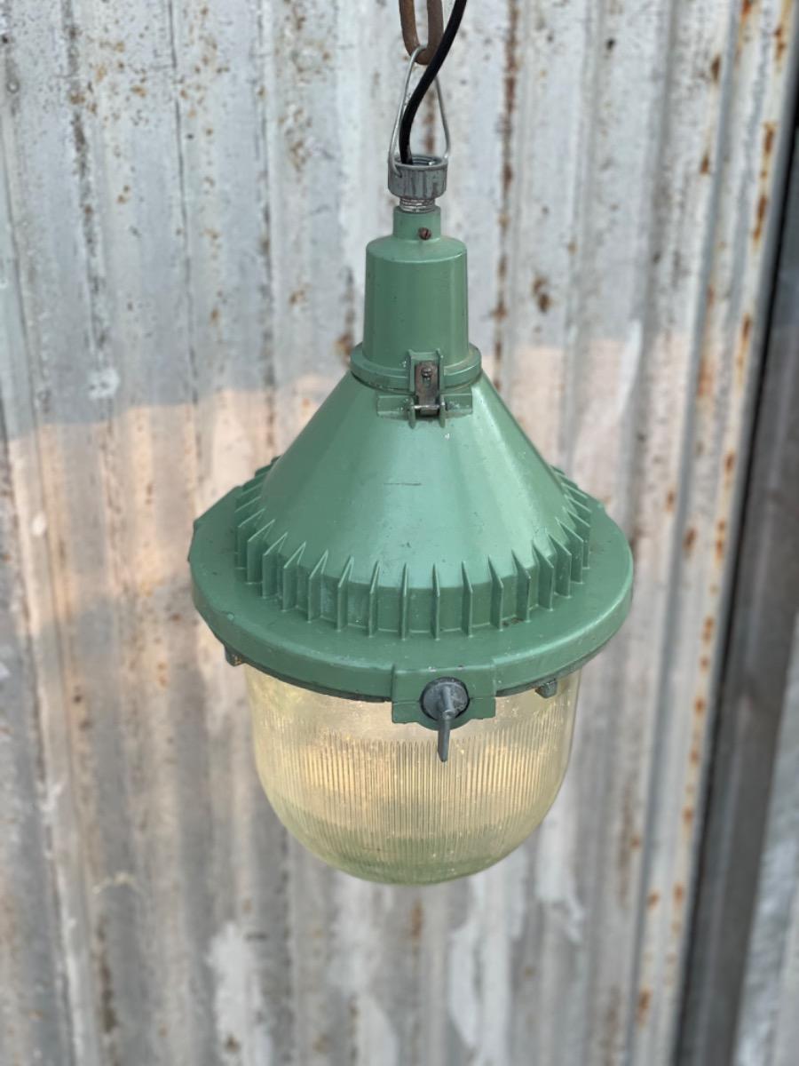 10+ Industrial Green bulb lamp
