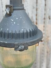 Industrial style Grey bulb lamp in Iron and glass