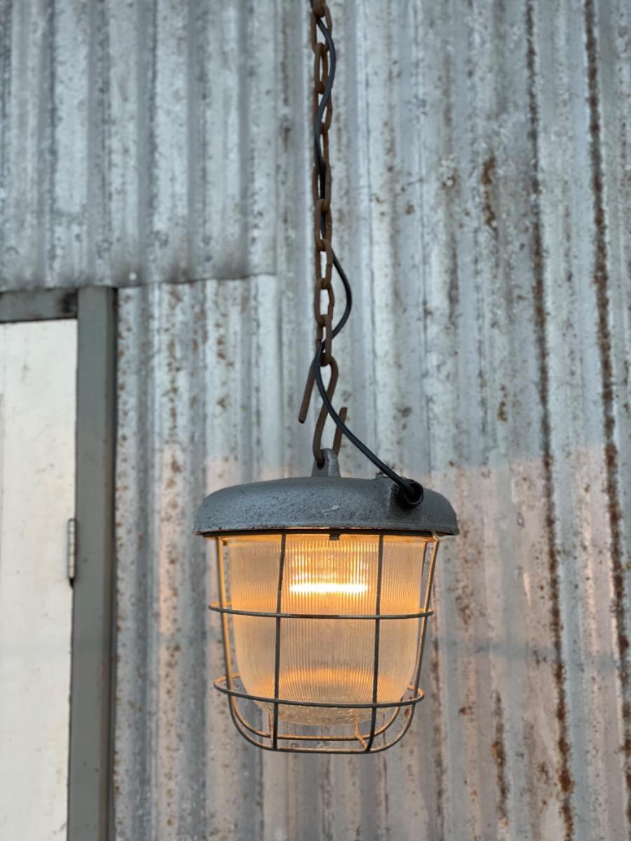10+ Industrial Grey cage lamp