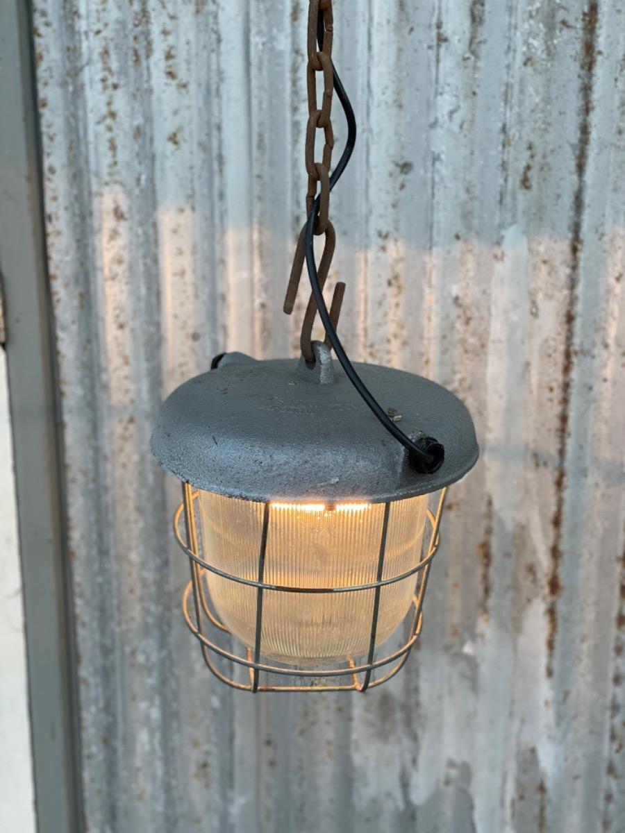 10+ Industrial Grey cage lamp