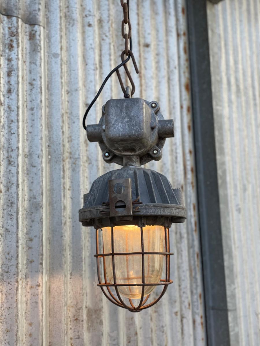 10+ Industrial Grey cage lamp