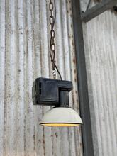 Wit lamp Industrieel stijl in Emaille,