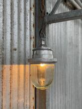 Bully hanglamp Industrieel stijl in Metaal en glas,