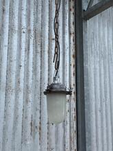 Hanglamp glas bully Industrieel stijl in Glas en metaal,