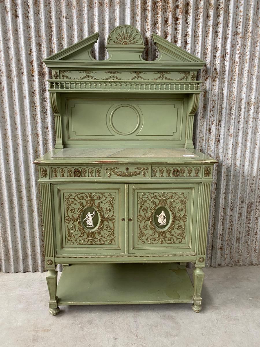 2 Antique Antique cabinet