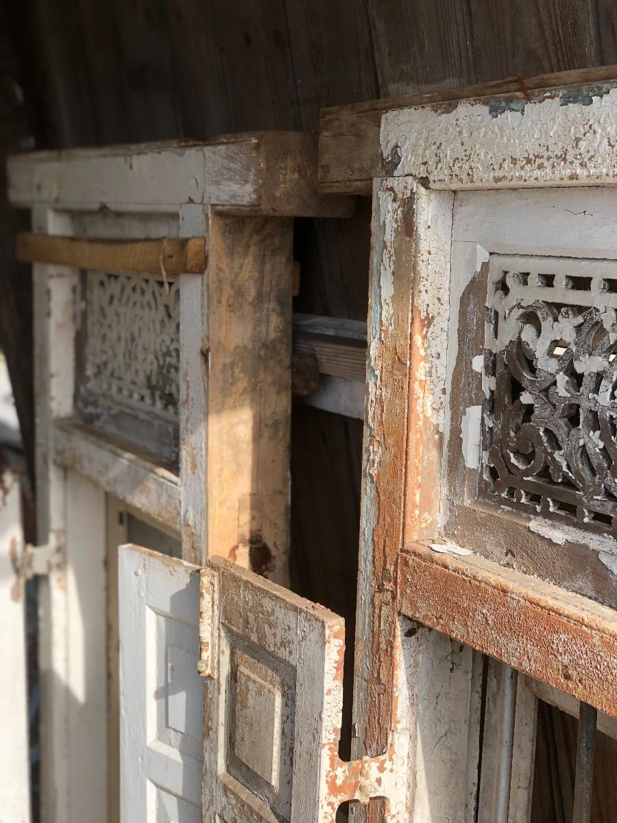 2 Old building materials Antique Frame