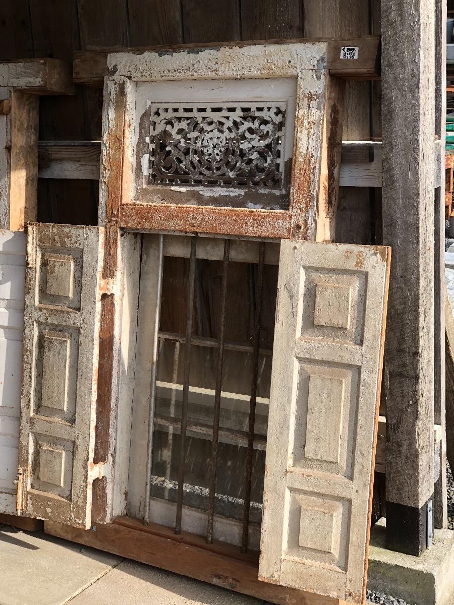 2 Old building materials Antique Frame