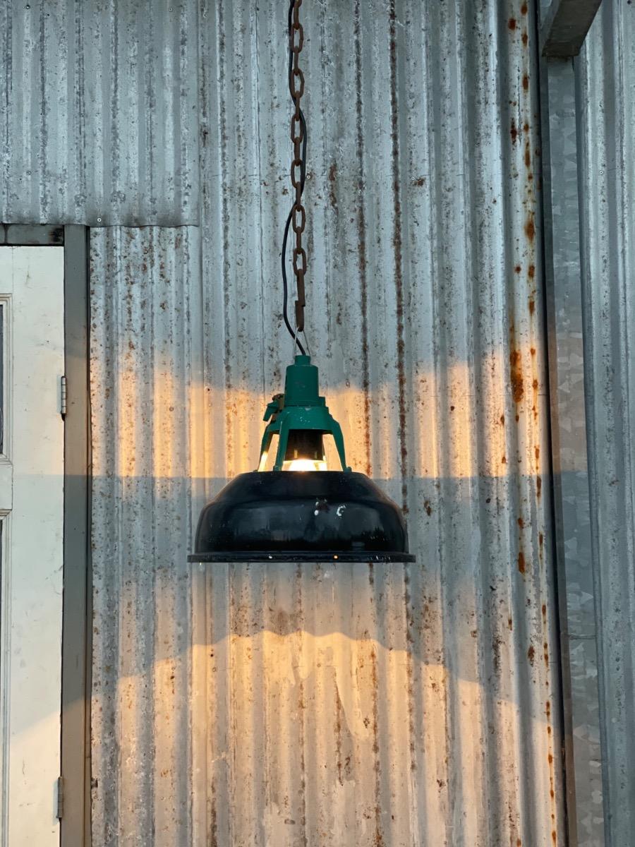 20+ Industrial Enemal pendant lamp
