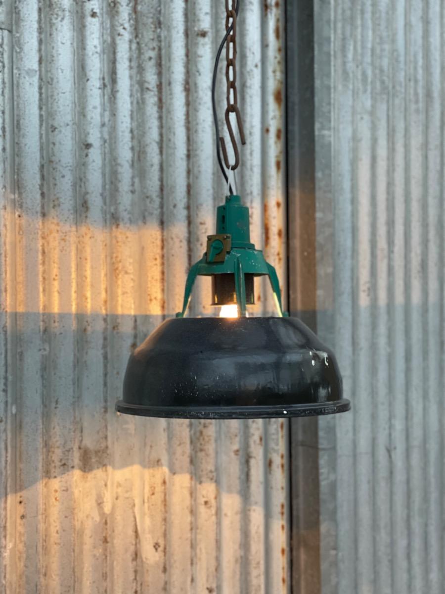 20+ Industrial Enemal pendant lamp