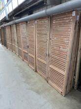 Vintage style Antique shutters in wood 20e eeuw