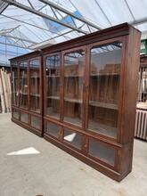 Winkelkast Antiek stijl in Hout en glas,