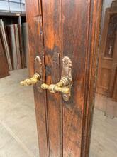 Winkelkast Antiek stijl in Hout en glas,