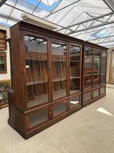 Winkelkast Antiek stijl in Hout en glas,