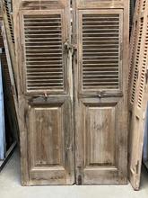 Antique style Antique shutters in Wood 20th Century