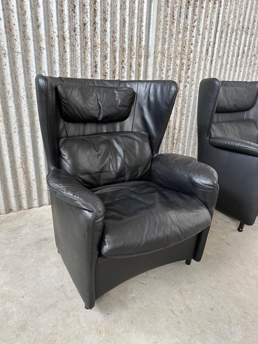 2x Design De Sede Fauteuils hocker