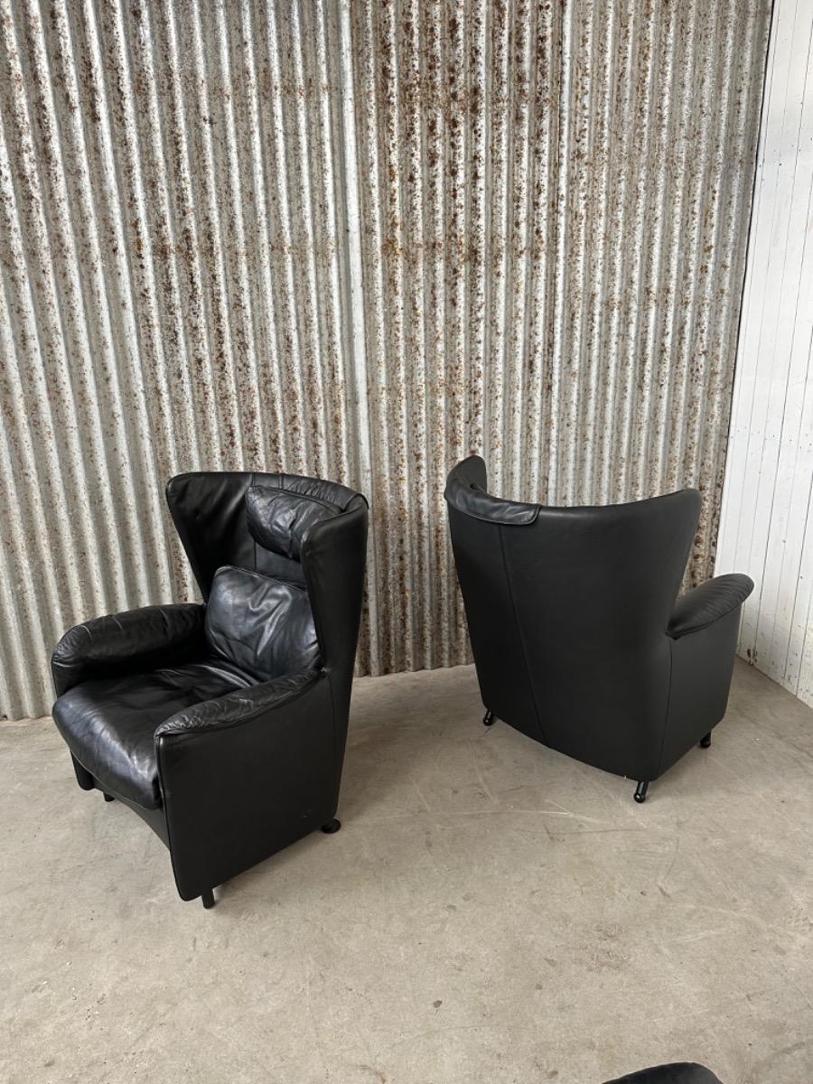 2x Design De Sede Fauteuils hocker