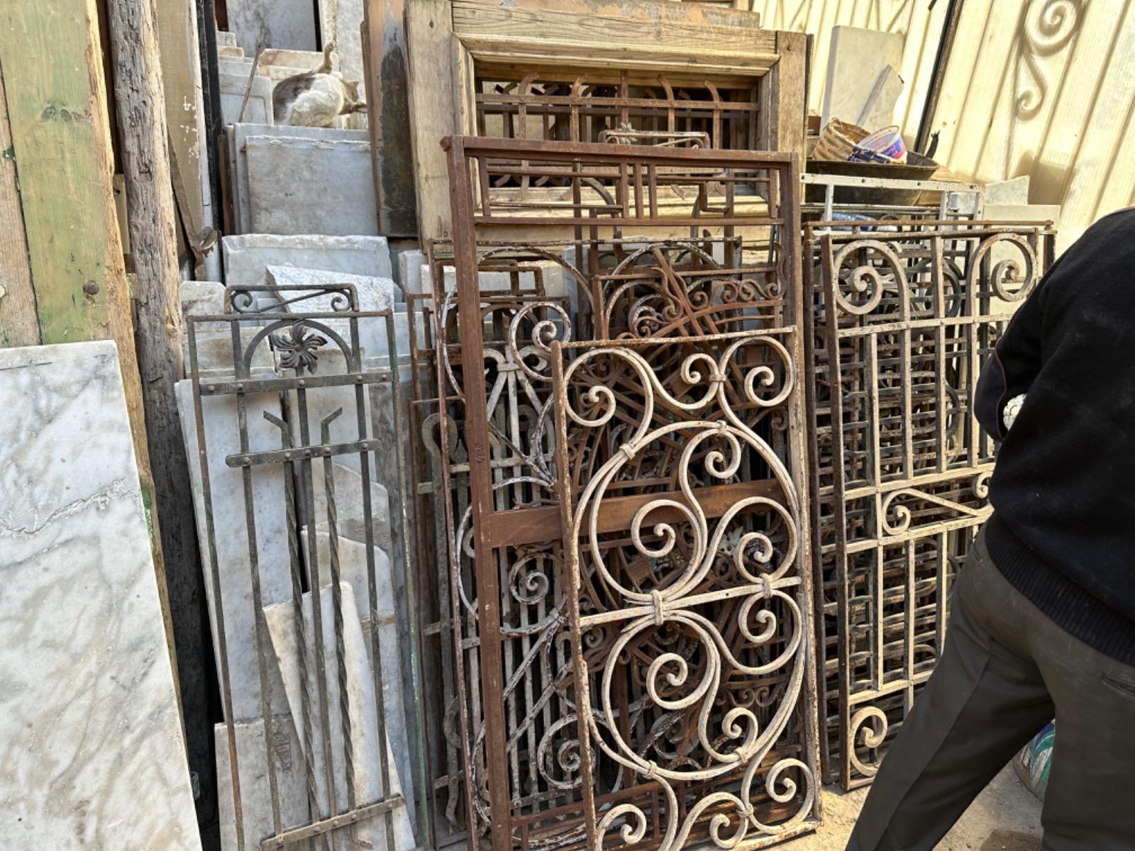 A lot Antique Ironwork