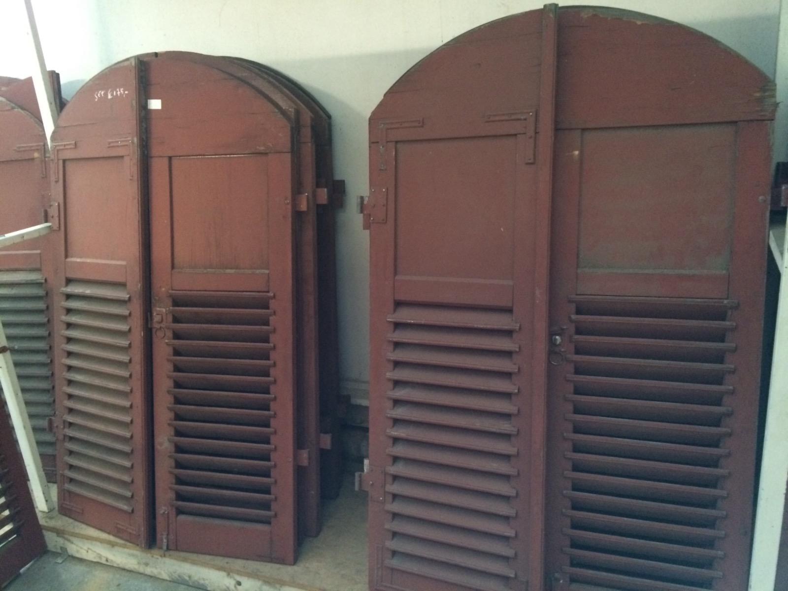 A lot  Old Shutters with bow