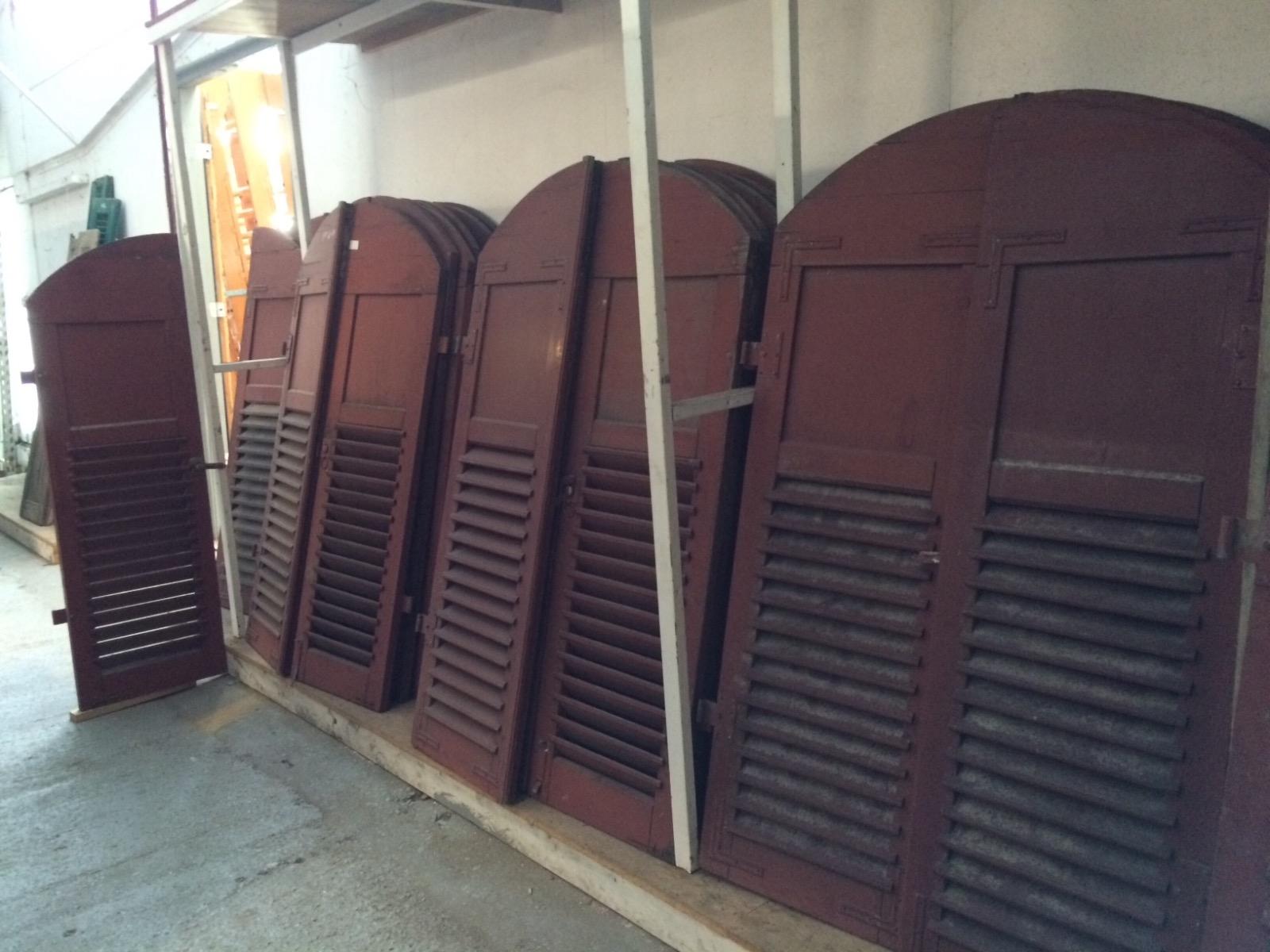 A lot  Old Shutters with bow