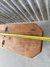 1x houte bank  Antiek stijl in Hout, Europa