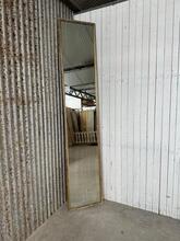 Antieke dam spiegel Antiek stijl in hout en spiegel, Amsterdam 20e eeuws