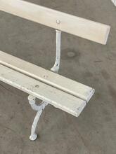 Bank Antiek stijl in Hout en ijzer, Frankrijk