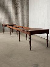 Coulissen tafel Antiek stijl in hout, Europa