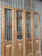 Deuren  Antiek stijl in Hout en glas ,