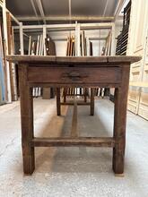 Eettafel Antiek stijl in hout, Frankrijk 20e eeuw