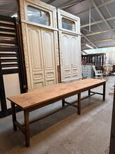 Eettafel Antiek stijl in hout, Frankrijk 20e eeuw