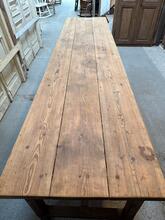 Eettafel Antiek stijl in hout, Frankrijk 20e eeuw