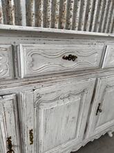 Houten wit dressoir Antiek stijl in Hout, Frankrijk