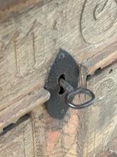 Kist Antiek stijl in Hout eiken,