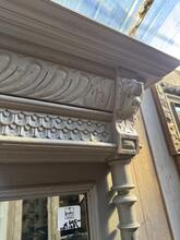 Spiegel Antiek stijl in hout en glas,