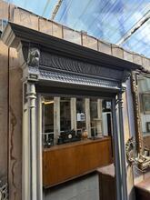 Spiegel Antiek stijl in hout en glas,