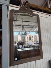 Spiegel Antiek stijl in Hout en glas ,