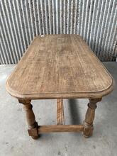 Tafel Antiek stijl in eiken hout, Europa 20e eeuw