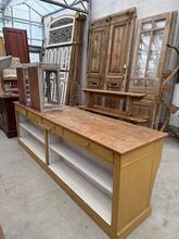 Toonbank Antiek stijl in Hout en glas , Europa