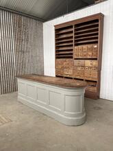 Toonbank Antiek stijl in Hout eiken , Europa  20e eeuws