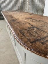 Toonbank Antiek stijl in Hout eiken , Europa  20e eeuws